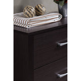 Hodedah 4-Drawer Chest in Beech