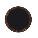 Holbrook Tobacco Game Table with 8 Cupholders