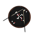 Holbrook Tobacco Game Table with 8 Cupholders