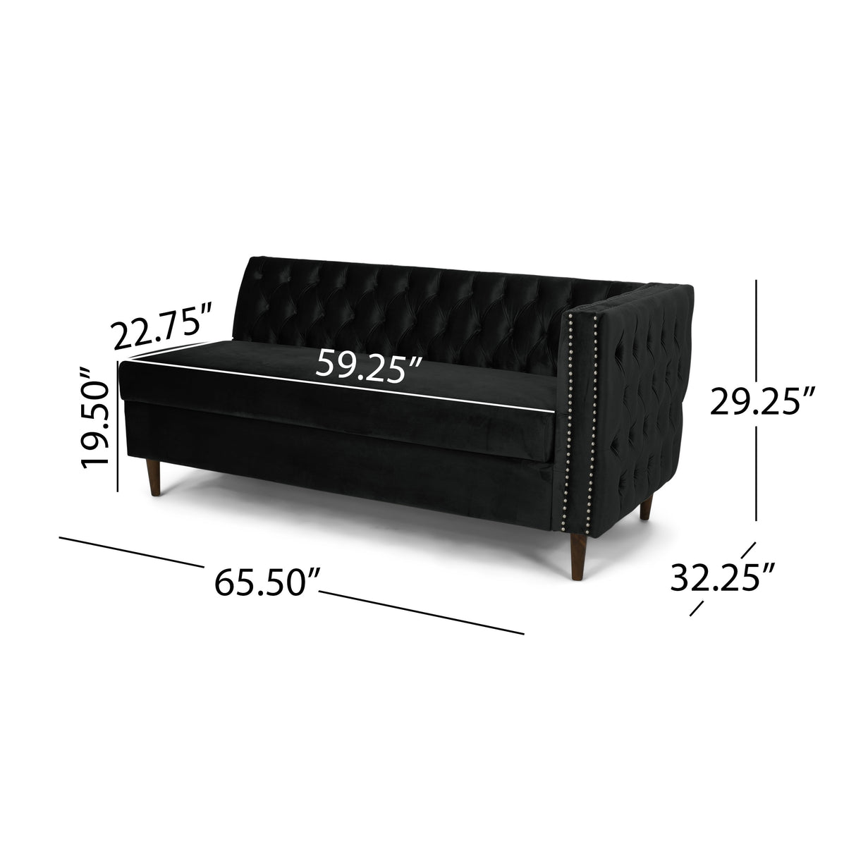 Holcomb Velvet Storage Sectional Sofa by Christopher Knight Home