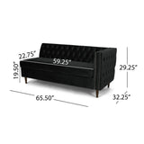 Holcomb Velvet Storage Sectional Sofa by Christopher Knight Home
