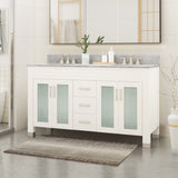 Holdame 60" Wood Bathroom Vanity (Counter Top Not Included) by Christopher Knight Home