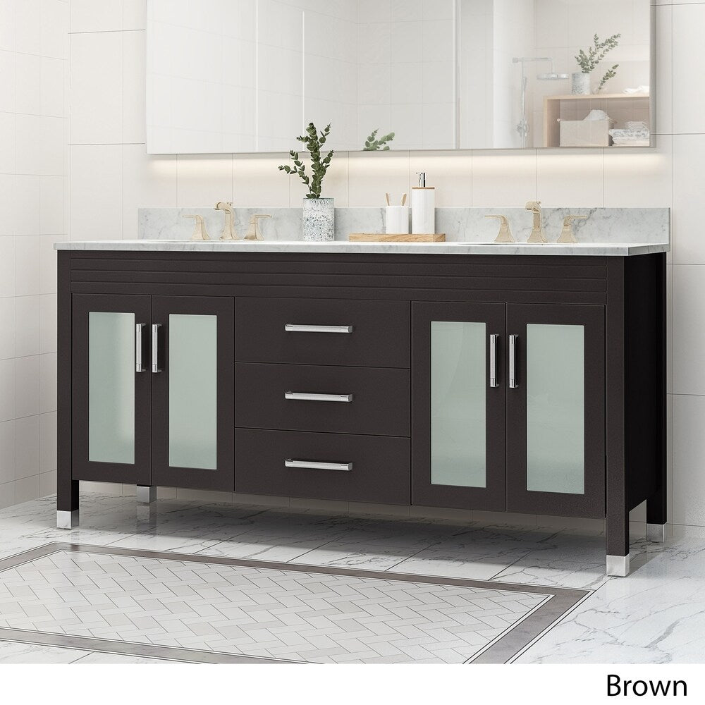 Holdame 72" Wood Bathroom Vanity (Counter Top Not Included) by Christopher Knight Home