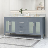 Holdame 72" Wood Bathroom Vanity (Counter Top Not Included) by Christopher Knight Home