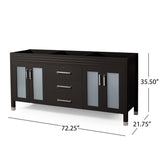 Holdame 72" Wood Bathroom Vanity (Counter Top Not Included) by Christopher Knight Home