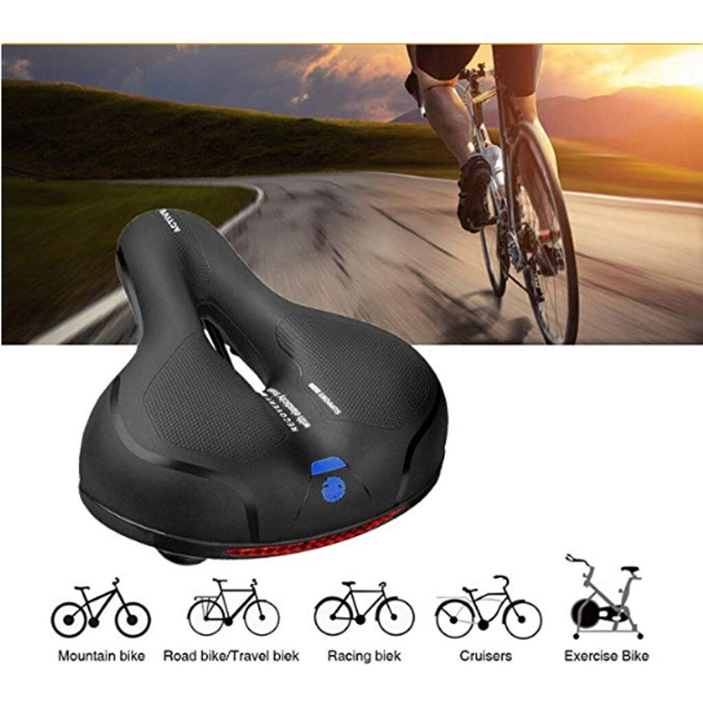 Hollow Ergonomic Bicycle Seat Breathable Memory Sponge Bike Saddle