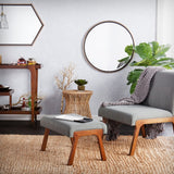 SEI Furniture Plexus Chair and Ottoman