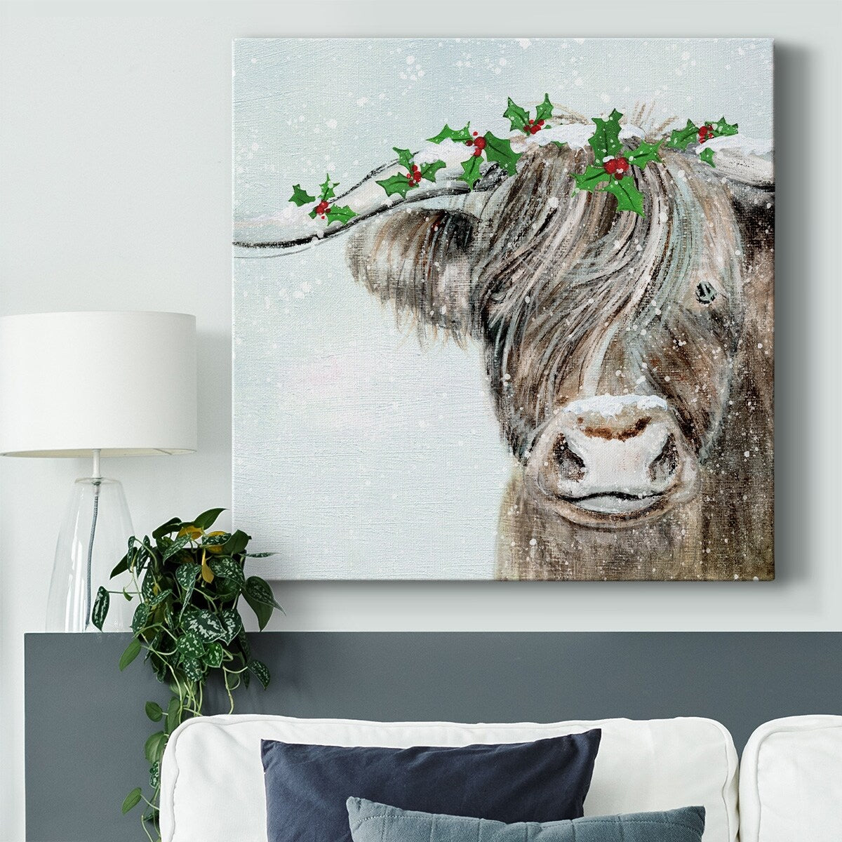 Holly Pasture II-Gallery Wrapped Canvas