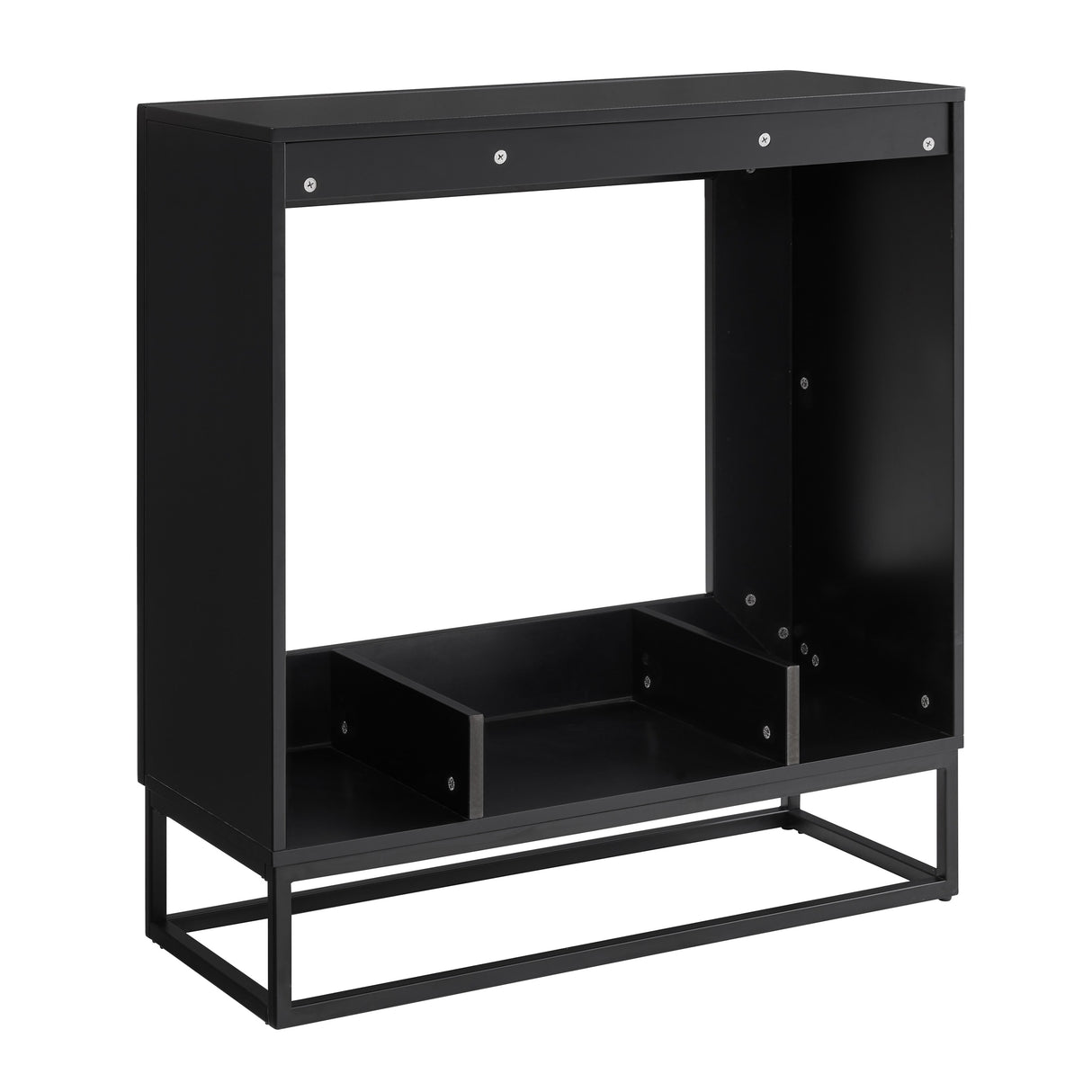 SEI Furniture Frescan Contemporary Electric Fireplace.