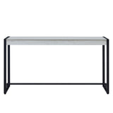 SEI Furniture Macen Modern Narrow Industrial Console Table