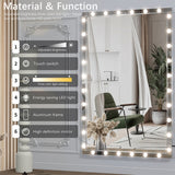 Hollywood LED Full Body Mirror with 3 Color Mode Lights