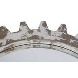 Holmes Industrial Gear Wall Mirror - White