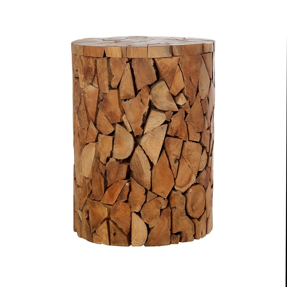 Holzhocker Stool Round