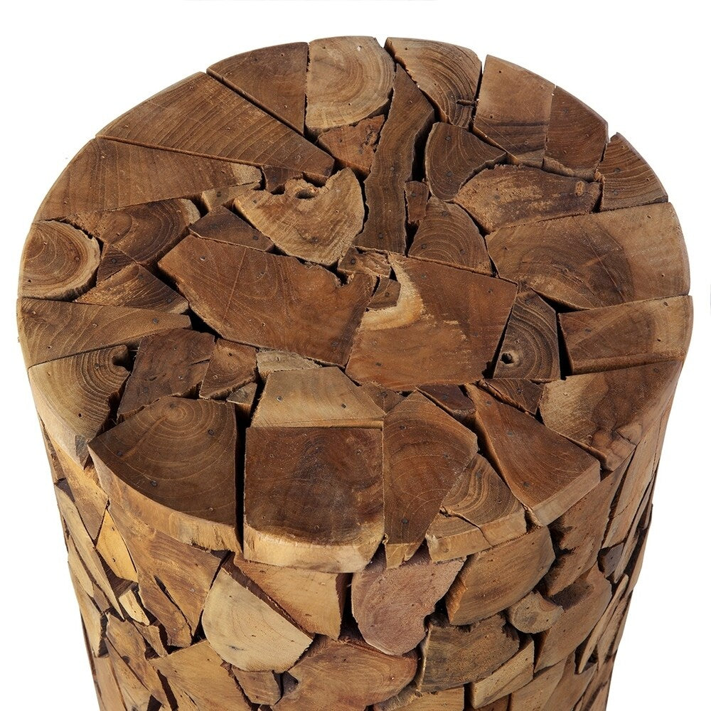 Holzhocker Stool Round