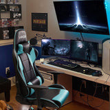 Homall Ergonomic Faux Leather Adjustable Swivel Office Gaming Chair
