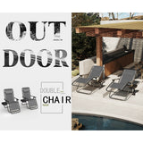 Homall Patio Zero Gravity Chair Lawn Lounge Chair with Pillow Set of 2