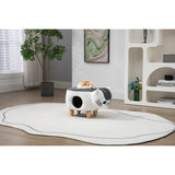 Cat Condo Pet House Storage Ottoman