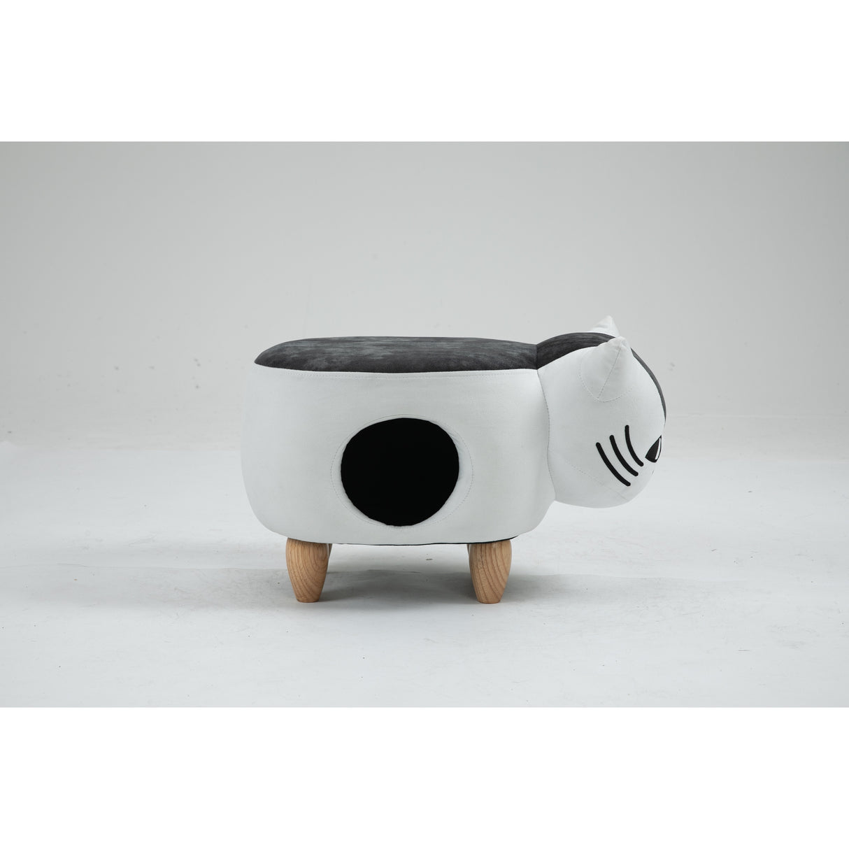 Cat Condo Pet House Storage Ottoman