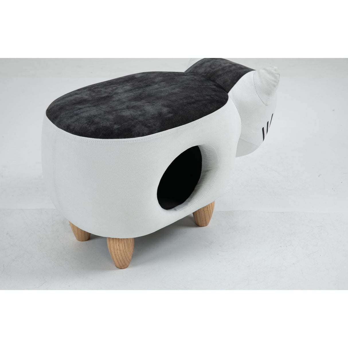 Cat Condo Pet House Storage Ottoman