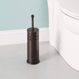 Home Basics Bronze Toilet Brush and Holder