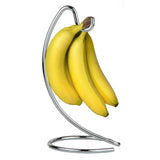 Home Basics Chrome Plated Steel Banana Tree