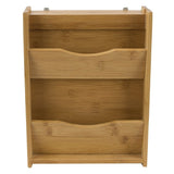 Home Basics Natural Bamboo Letter Rack and Key Box