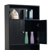 Home Bathroom Shelf Over-The-Toilet, Bathroom SpaceSaver, Bathroom, Tollilet storage cabinet, WOOD