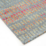 Home Bazaar Country & Floral Stripe Red Area Rug - 7' 10" x 10' 6"