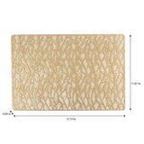 Home Details 4 Pack Vine Laser Cut Placemat
