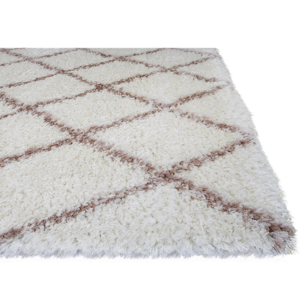 Home Dynamix - Glimmer Collection Contemporary Microfiber Shag Rug (5'3 x 7'2)