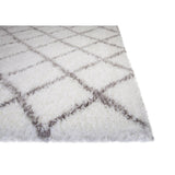 Home Dynamix - Glimmer Collection Contemporary Microfiber Shag Rug (5'3 x 7'2)