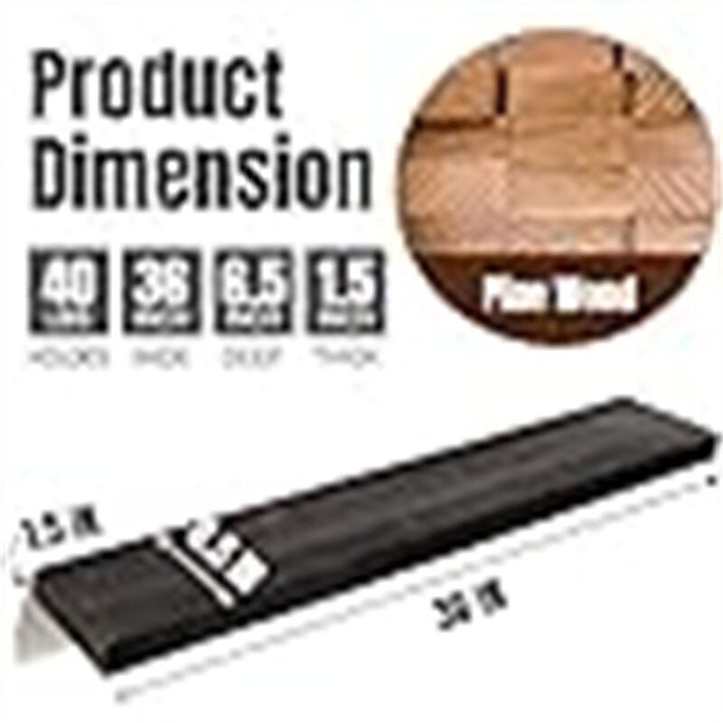 Home Floating Shelves - 6.5"D x 36"W x 1.5"H