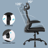 Home Office Chair Mesh Computer Desk Chair High Back Ergonomic Task Chair