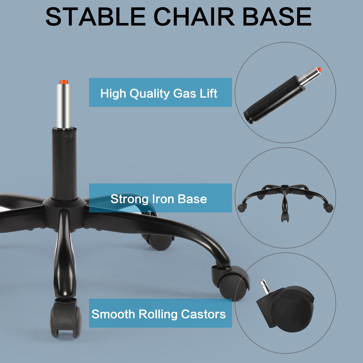 Home Office Chair Mesh Computer Desk Chair High Back Ergonomic Task Chair