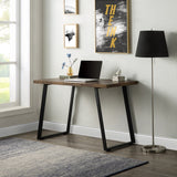 Home Office Computer Desk, Industrial PC Writing Desk