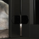 Home Office Desk Multi-Functional Workstation with Built-In Dog Crate