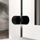 Home Office Desk Multi-Functional Workstation with Built-In Dog Crate