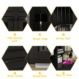 Home Office Desk Multi-Functional Workstation with Built-In Dog Crate
