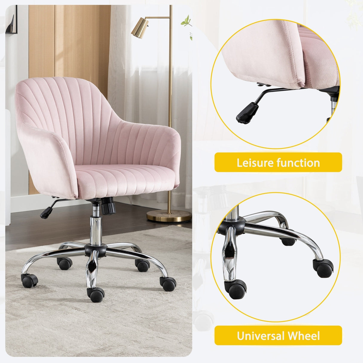 Home Office with Adjustable Height