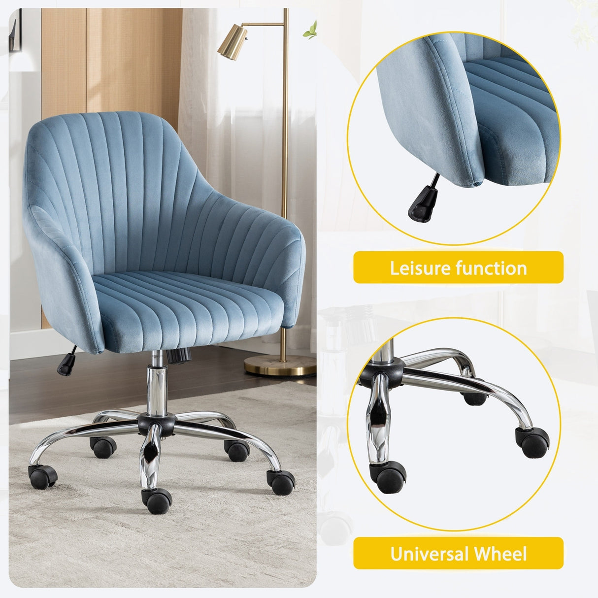 Home Office with Adjustable Height