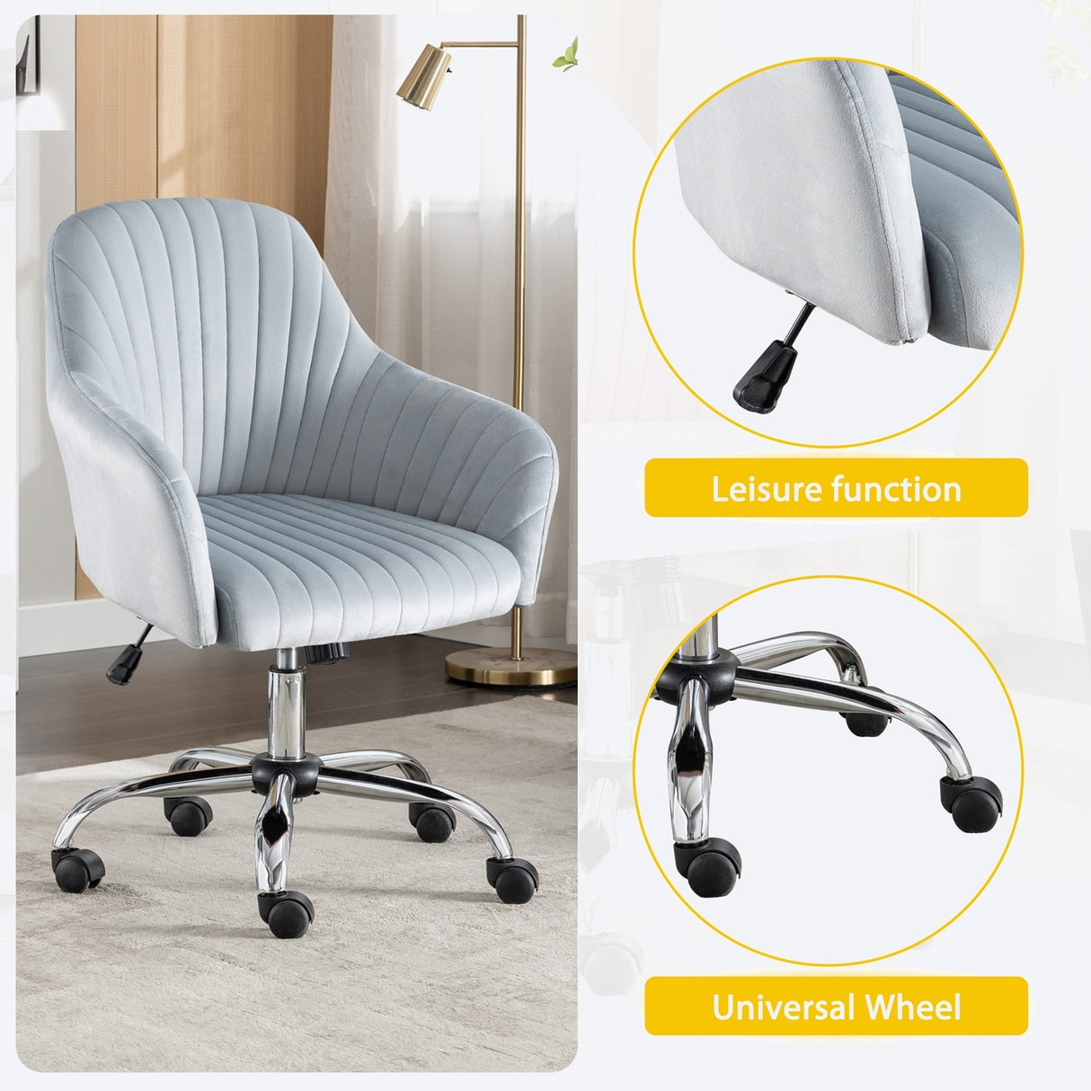 Home Office with Adjustable Height
