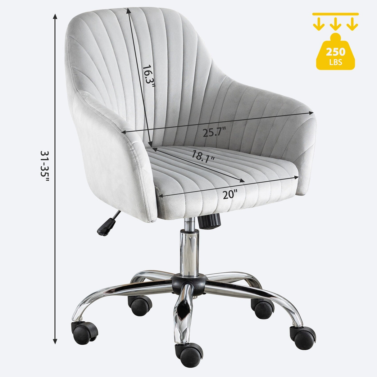 Home Office with Adjustable Height