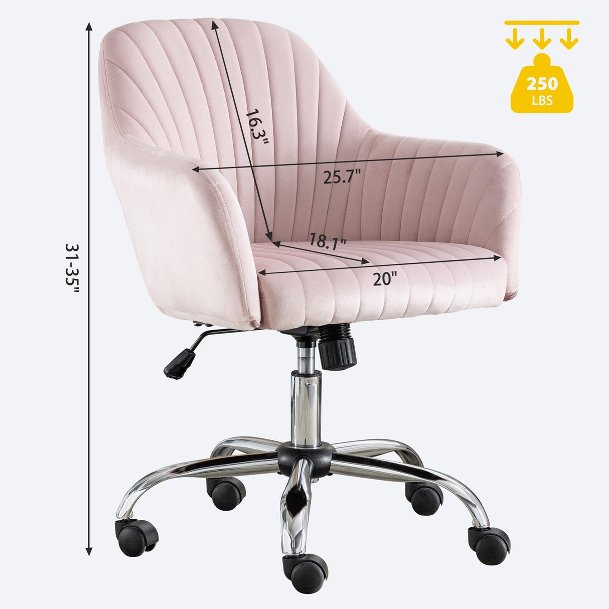 Home Office with Adjustable Height