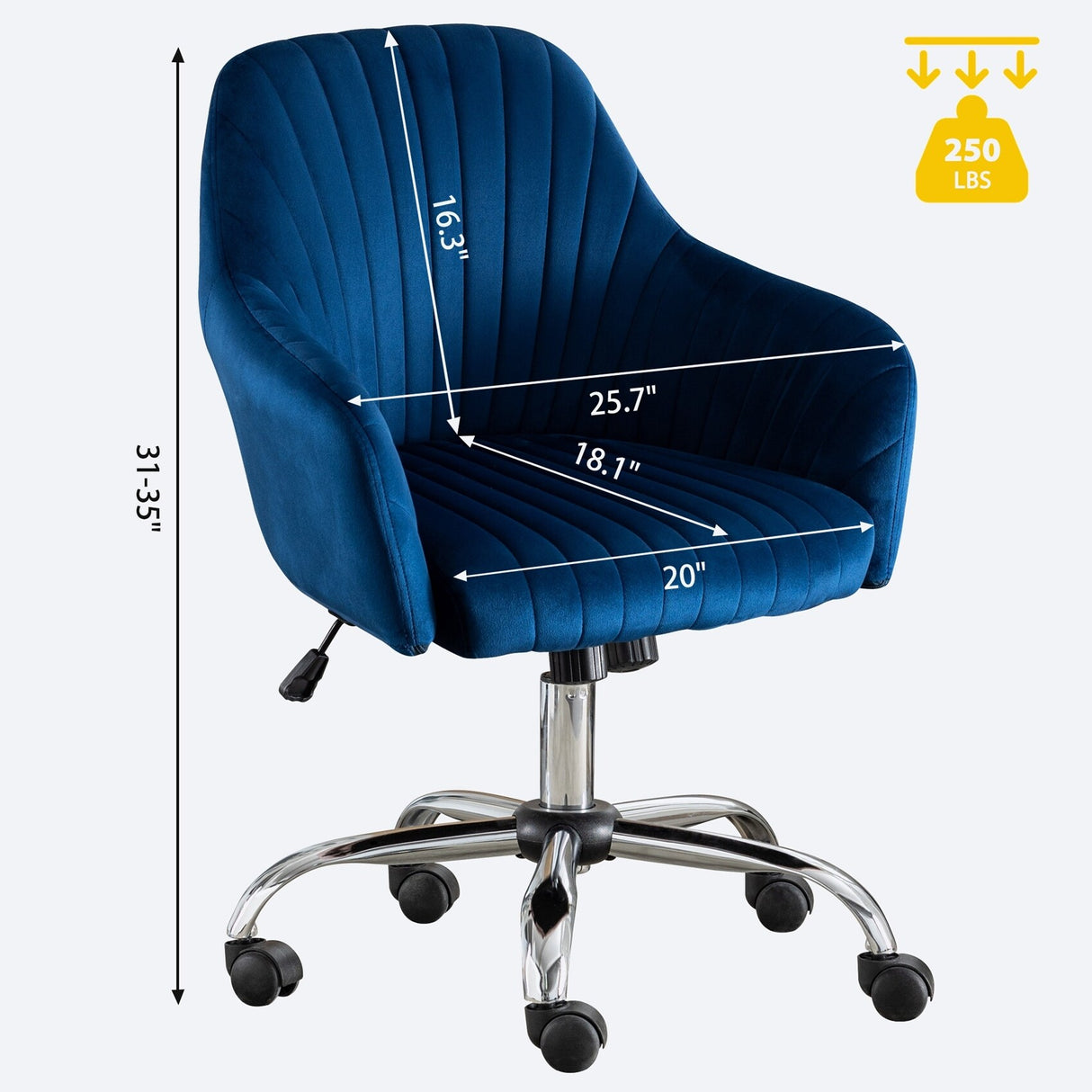 Home Office with Adjustable Height