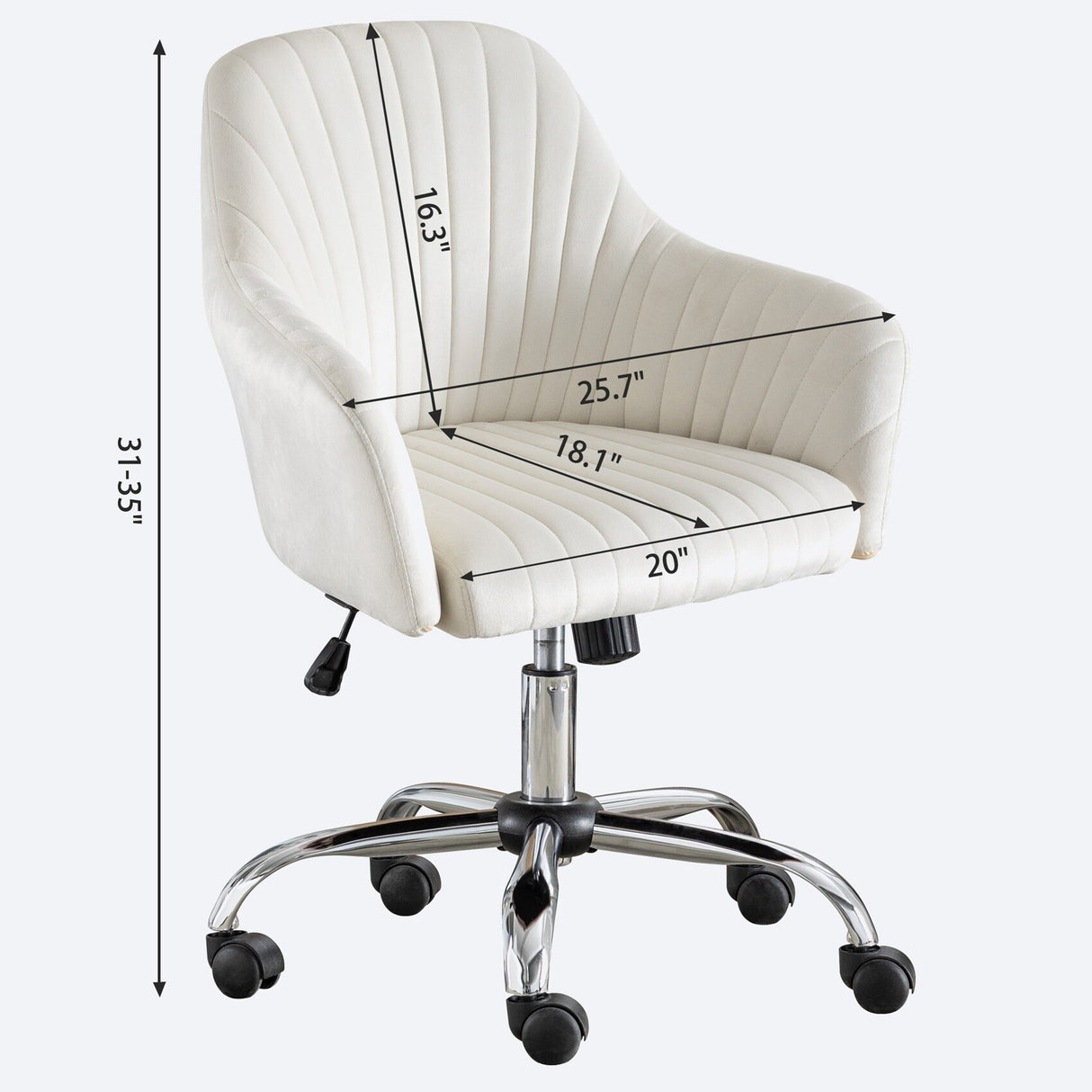 Home Office with Adjustable Height