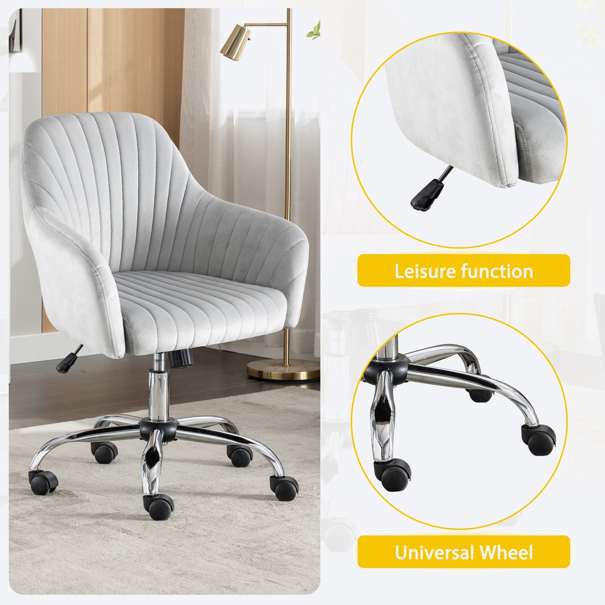 Home Office with Adjustable Height