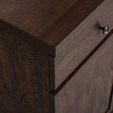 Home Source Chimayo TV Stand - Mahogany - 58.5 in wide x 19.7 in deep x 30 in high