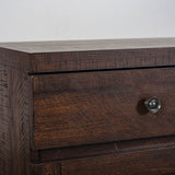 Home Source Chimayo TV Stand - Mahogany - 58.5 in wide x 19.7 in deep x 30 in high