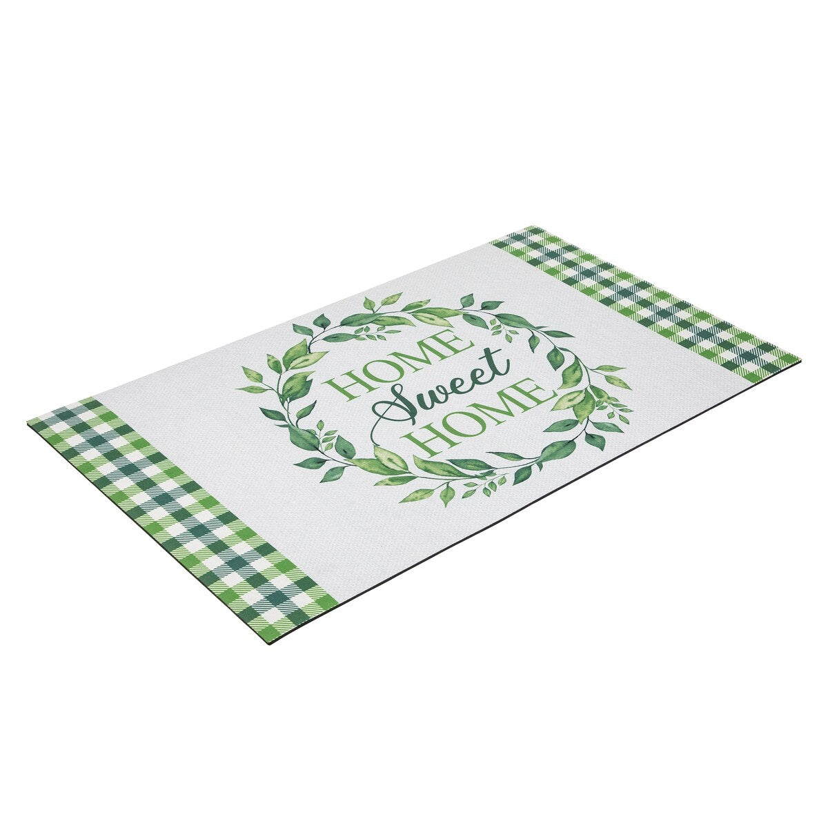 Home Sweet Home Gingham Doormat 18" x 30" - 18