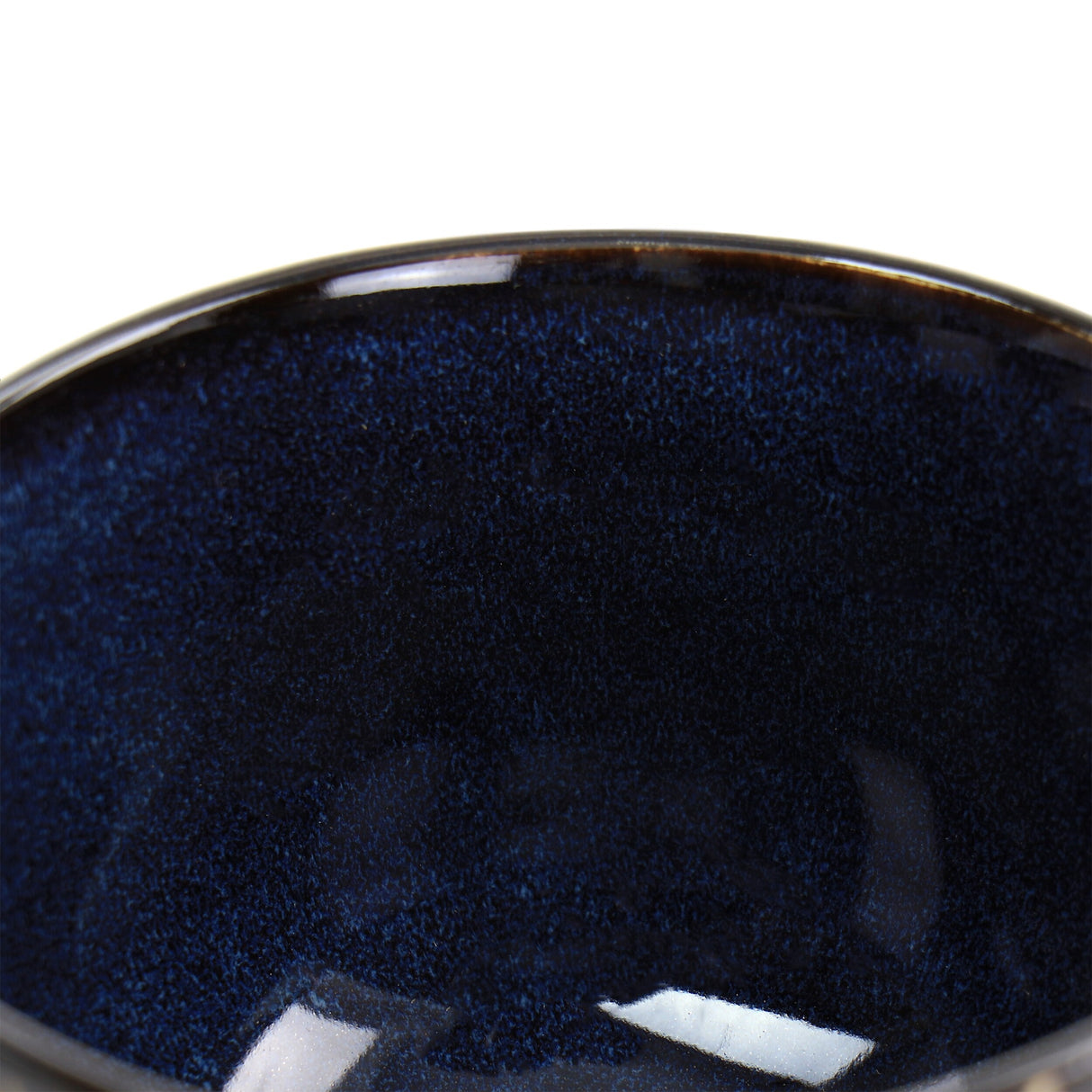 Home Trends Matisse 4 Piece 5.25 Inch Stoneware Bowl Set in Cobalt